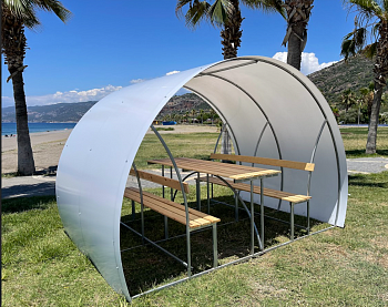 Беседка Пион 4 метра ТИТАН