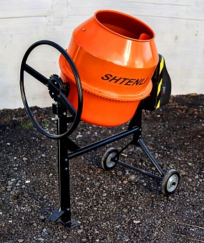 Бетономешалка Shtenli PRO 120 мощностью 1 кВт